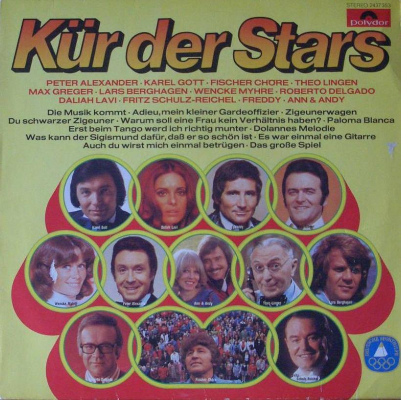 Kür der Stars 1975 - 12 bekannte Hitschlager (Polydor LP)