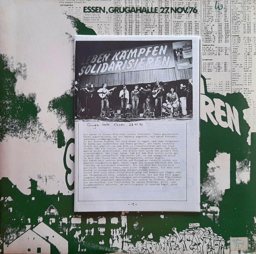 Leben Kämpfen Solidarisieren - Live in Essen 1976 (booklet)