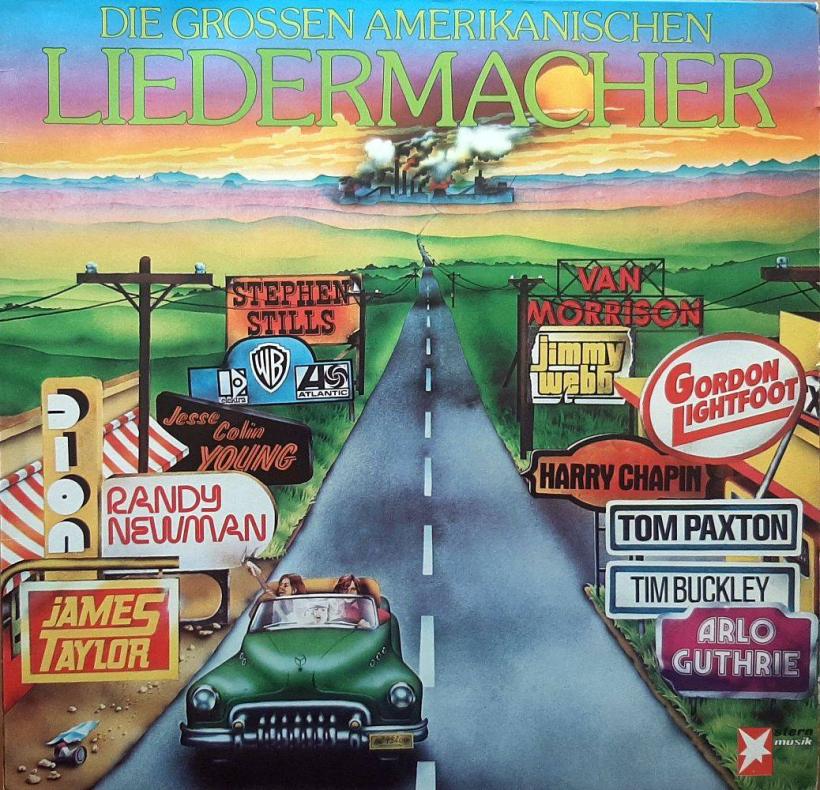 Die großen amerikanischen Liedermacher - 14 Songs (CSA LP)