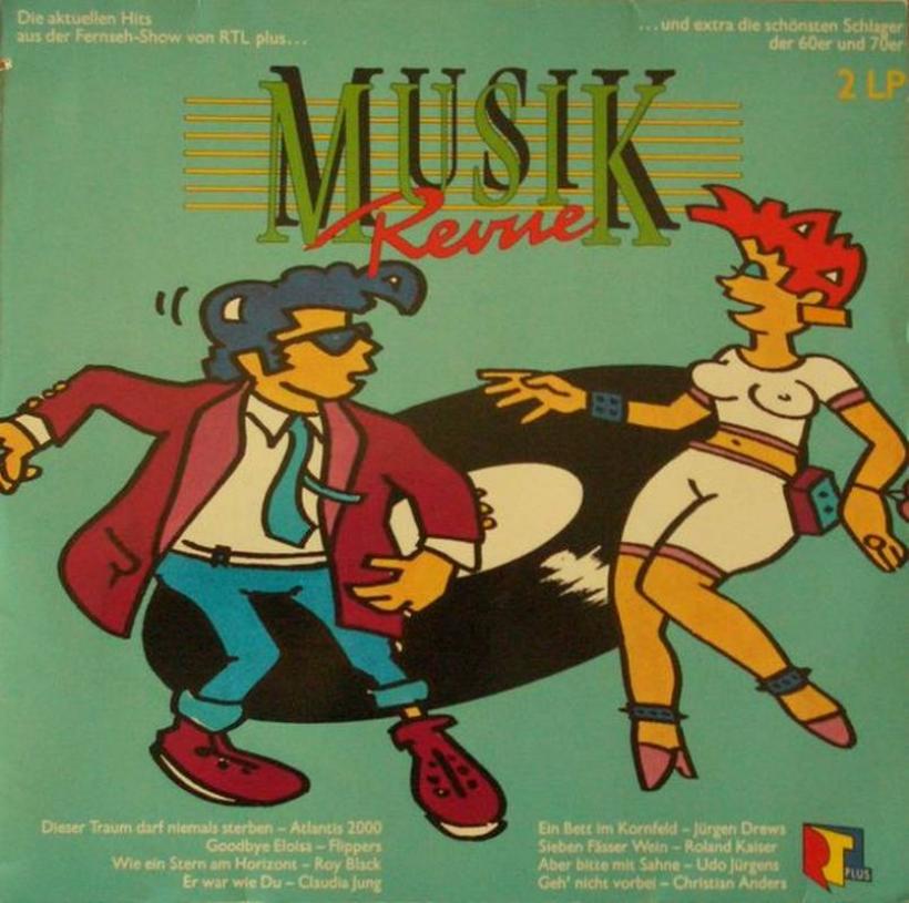 RTL Plus Musik-Revue - Schlager der 60er-90er Jahre (2 LP)