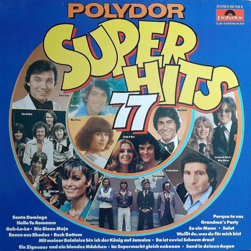 Superhits 1977 - 16 aktuelle Schlager (Polydor Vinyl-LP)