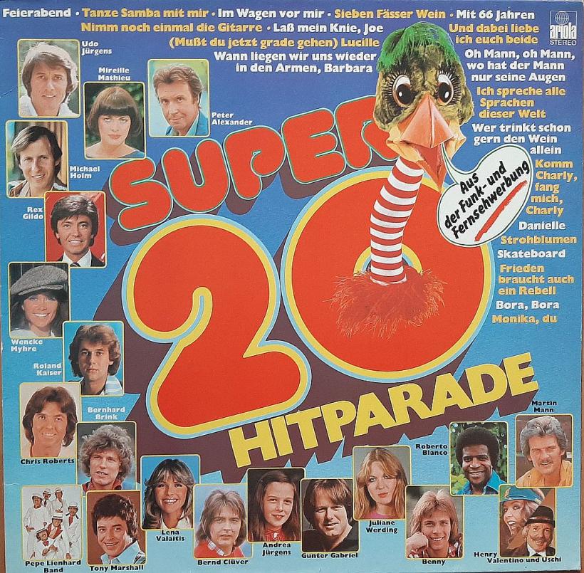 Deutsche Schlager - Super 20 Hitparade 1977 (Ariola LP)