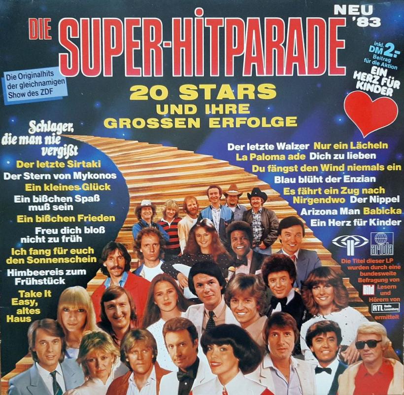 Die Super-Hitparade Neu 83 - 20 Schlagerhits (Ariola LP)