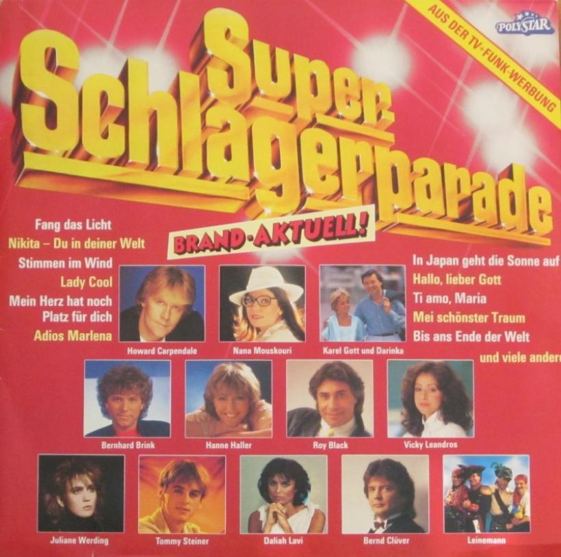 Super-Schlagerparade - Brand-Aktuell 1986 (Polystar LP)