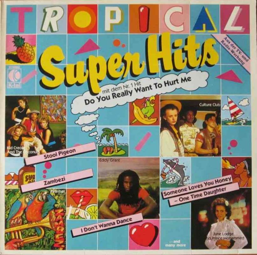 Tropical Super Hits - 16 Top-Songs 1983 (K-tel Vinyl-LP)