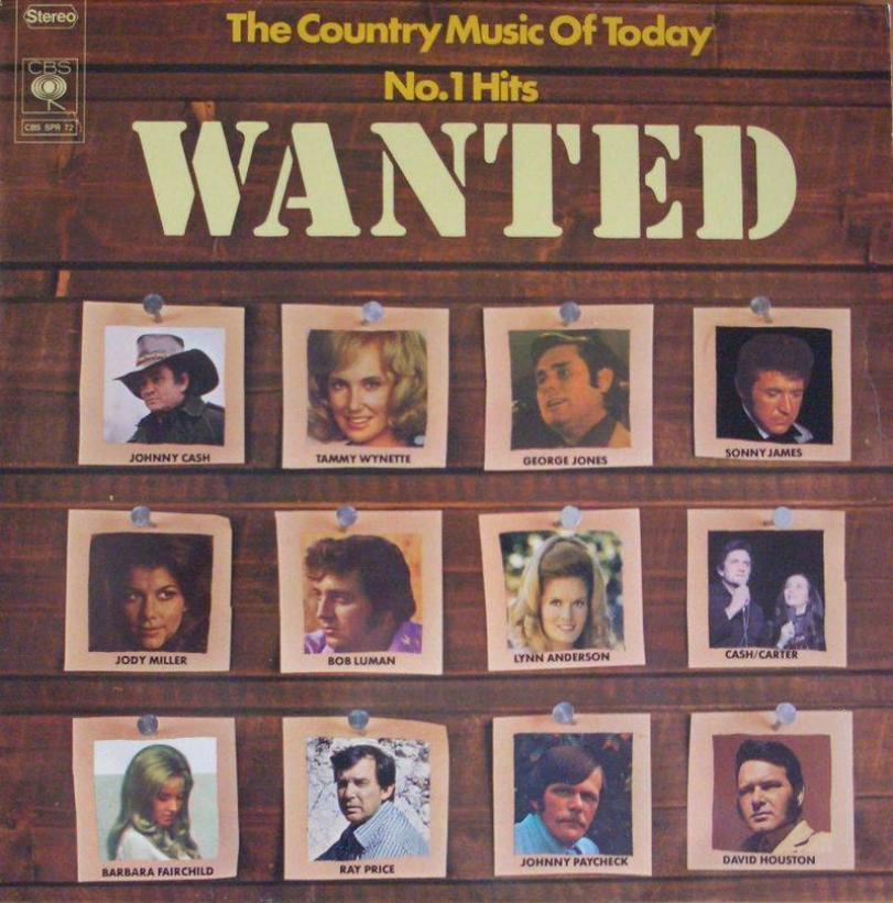 The Country Music Of Today - No. 1 Hits - Wanted (LP)