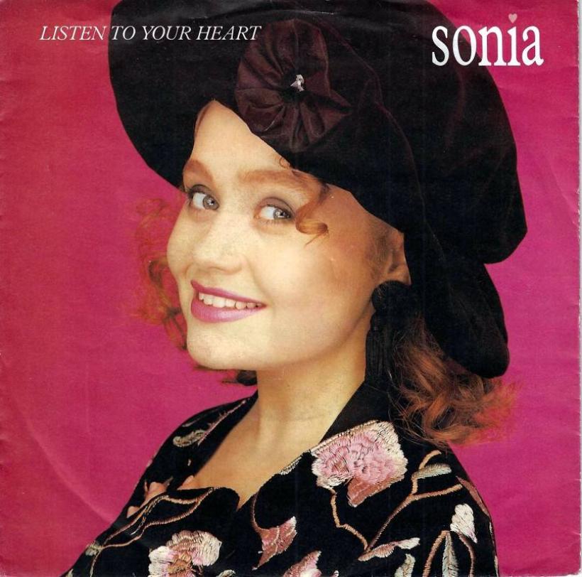 Sonia - Listen To Your Heart (7" Chrysalis Vinyl-Single)
