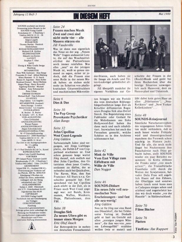 Sounds May 1980