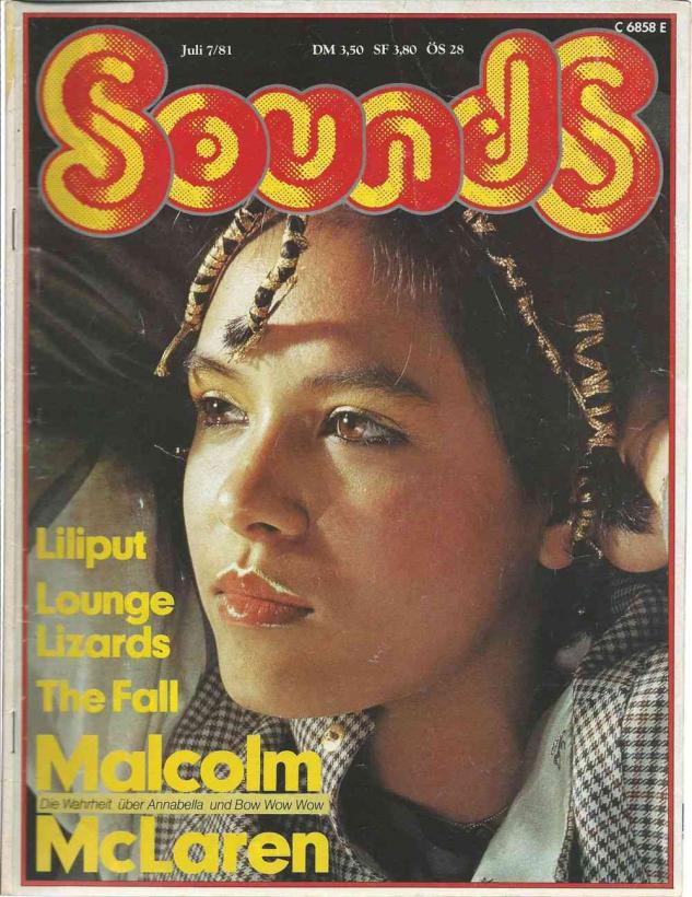 Sounds July 1981 cover