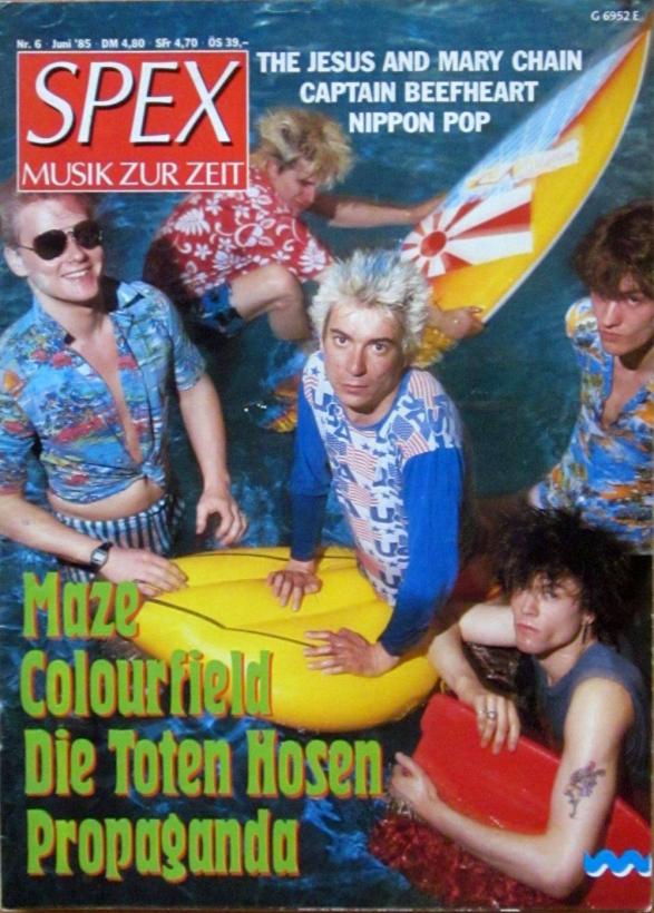 Spex 06/1985 cover