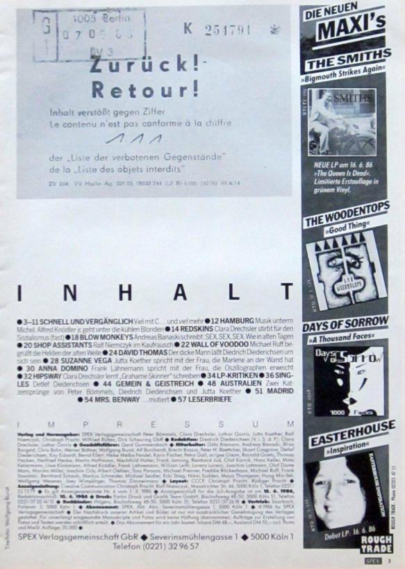 spex 06 1986 Inhalt