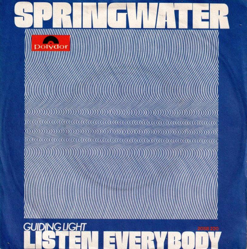 Springwater - Listen Everybody  (7" Vinyl-Single Germany)