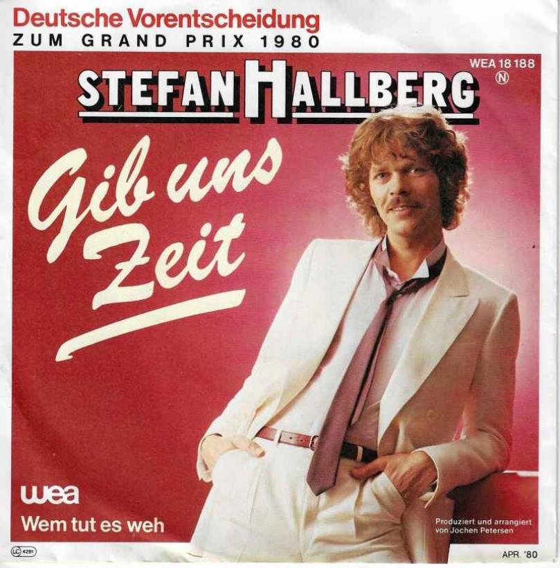 Stefan Hallberg - Gib uns Zeit (Vinyl-Single Germany)