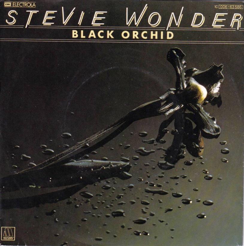Stevie Wonder - Black Orchid (7" Motown Single Germany)