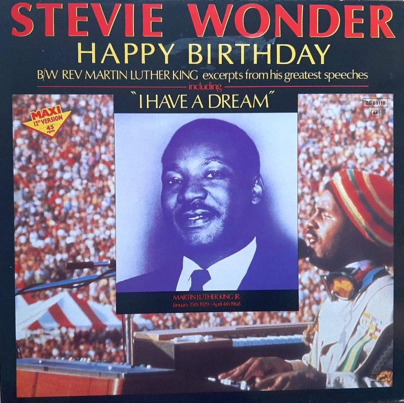 Stevie Wonder - Happy Birthday (12" Maxi-Single Germany)