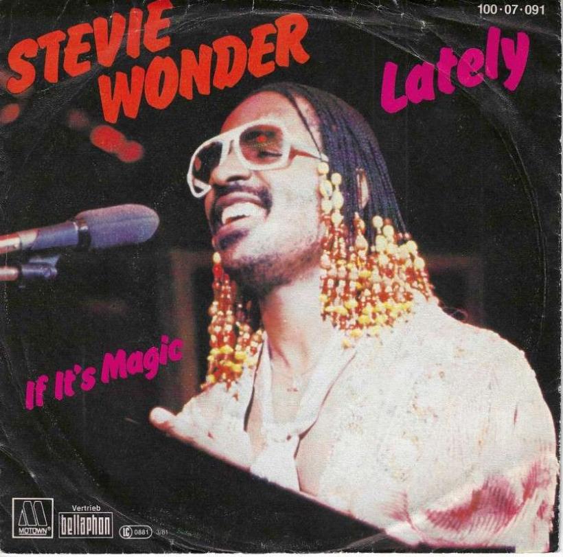 Stevie Wonder - Lately If Its Magic (7" Vinyl-Single)