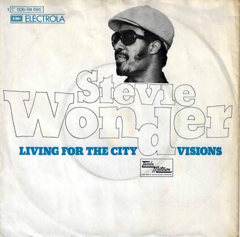 Stevie Wonder - Living For The City (7" Motown Single)