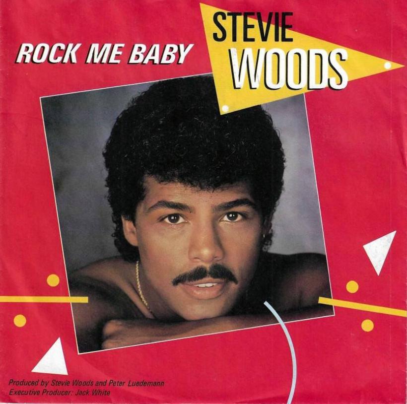 Stevie Woods - Rock Me Baby (7" Ariola Single Germany)