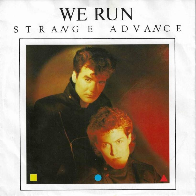 Strange Advance - We Run (7" Capitol Single Germany)