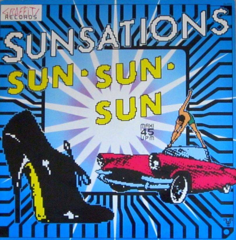 Sunsations - Sun Sun Sun: 2 Versions (12" Maxi-Single)