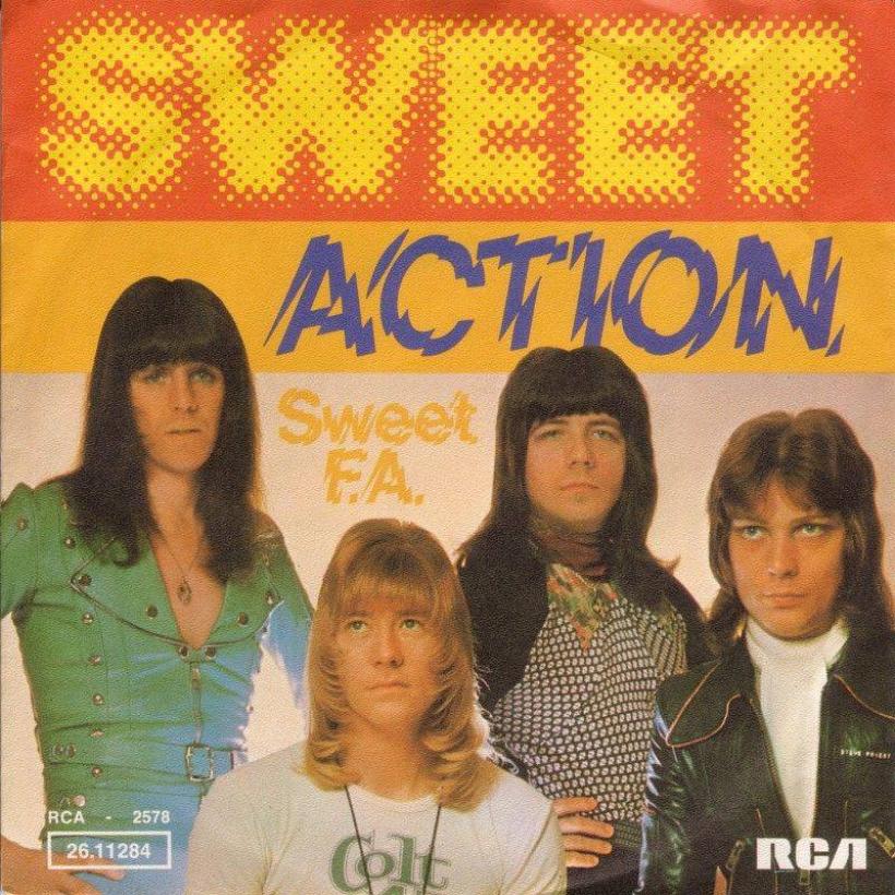 The Sweet - Action  Sweet FA (7" Vinyl-Single Germany)