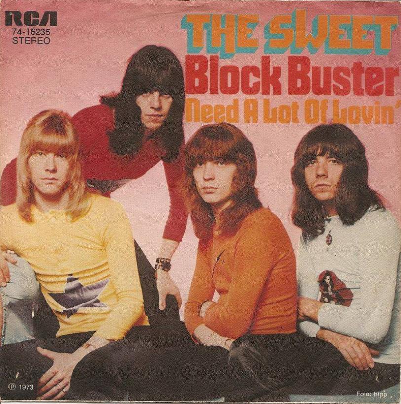 The Sweet - Block Buster (7" RCA Vinyl-Single Germany)