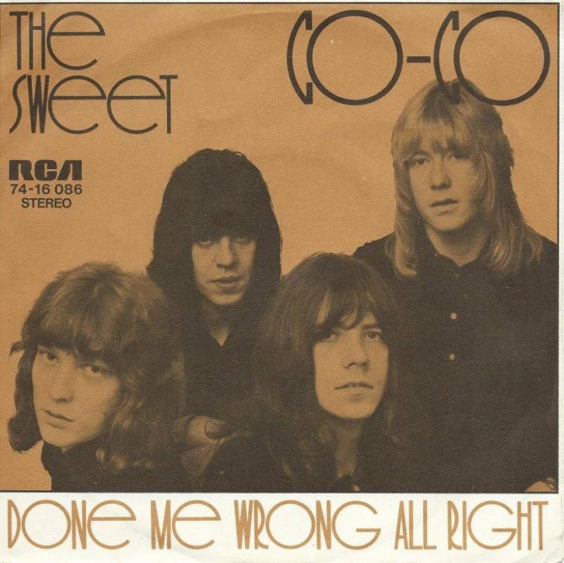 The Sweet - Co-Co / Done Me Wrong All Right (7" Single)