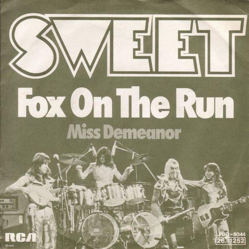 The Sweet - Fox On The Run: Grünes Cover (RCA Single)