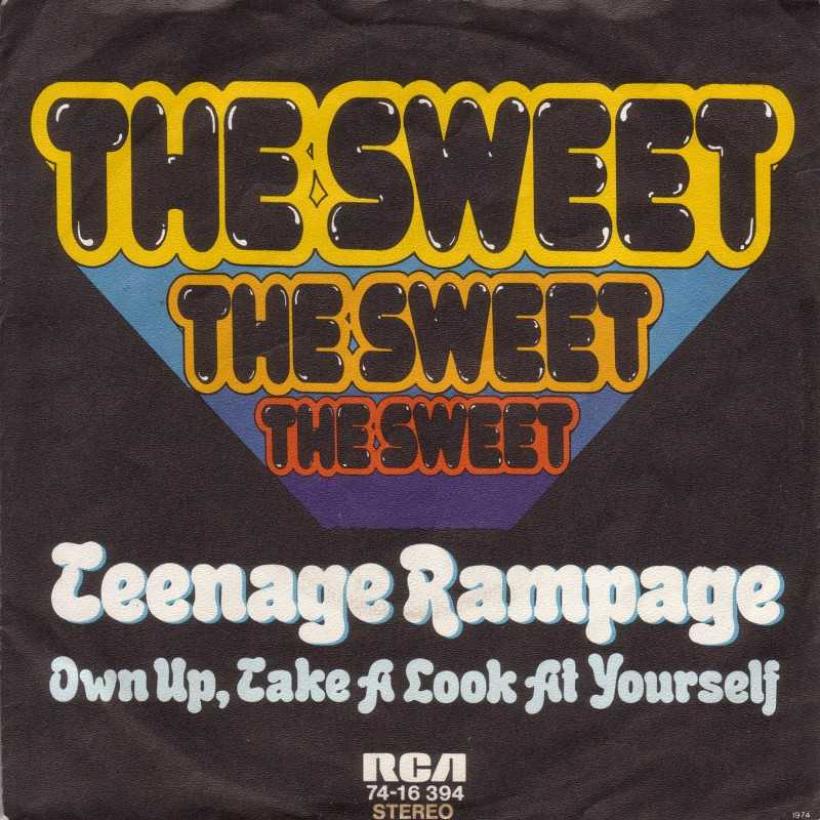 The Sweet - Teenage Rampage (7" Vinyl-Single Germany)