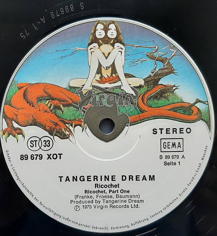 Tangerine Dream - Ricochet: Live (Virgin First Label)