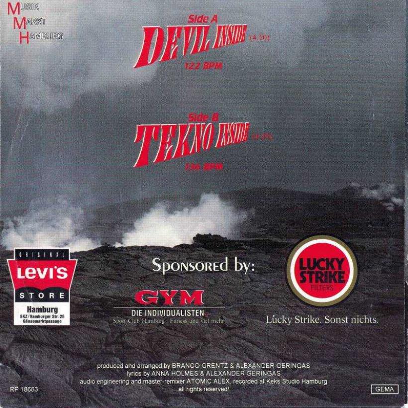 Terry B. & Jazzy Al - Devil Inside (7" Single Germany)