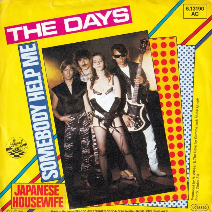 The Days - Somebody Help Me (7" Vinyl-Single Germany)