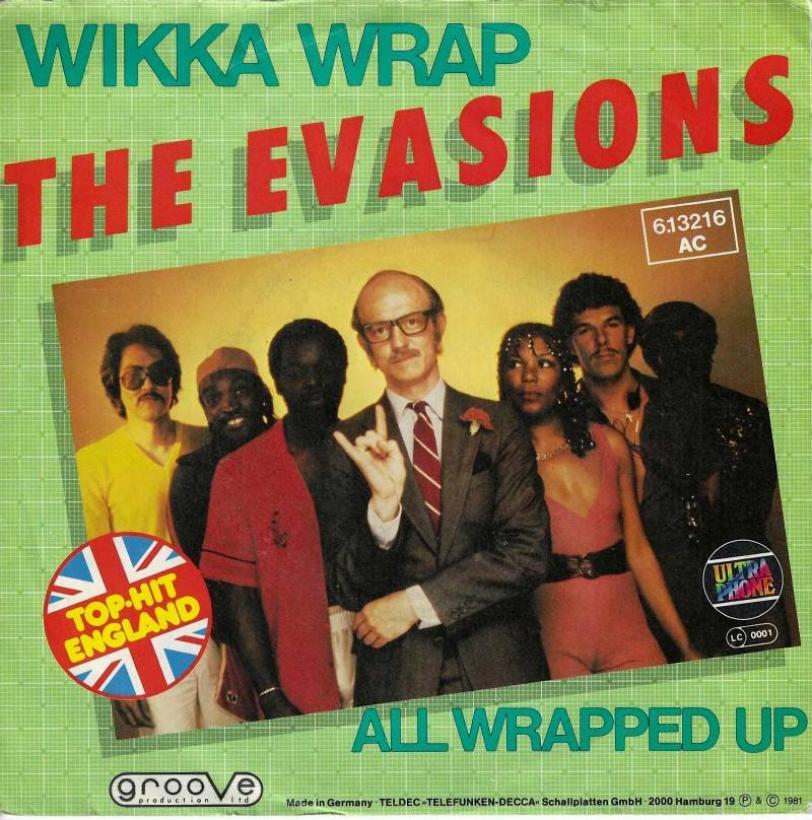 The Evasions - Wikka Wrap (7" Ultraphone Single Germany)