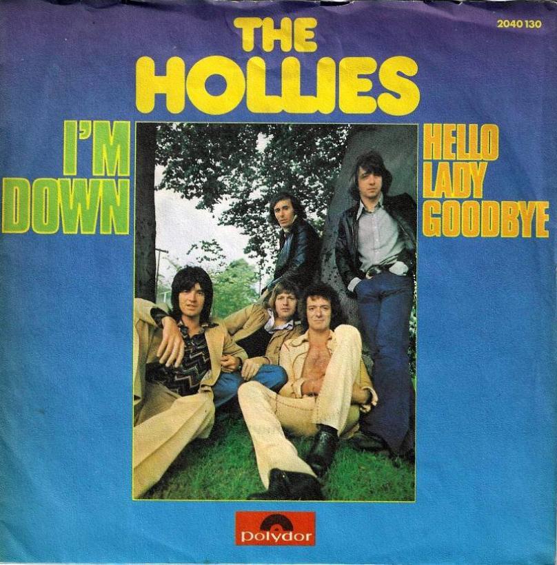 The Hollies - I'm Down (7" Polydor Vinyl-Single Germany)