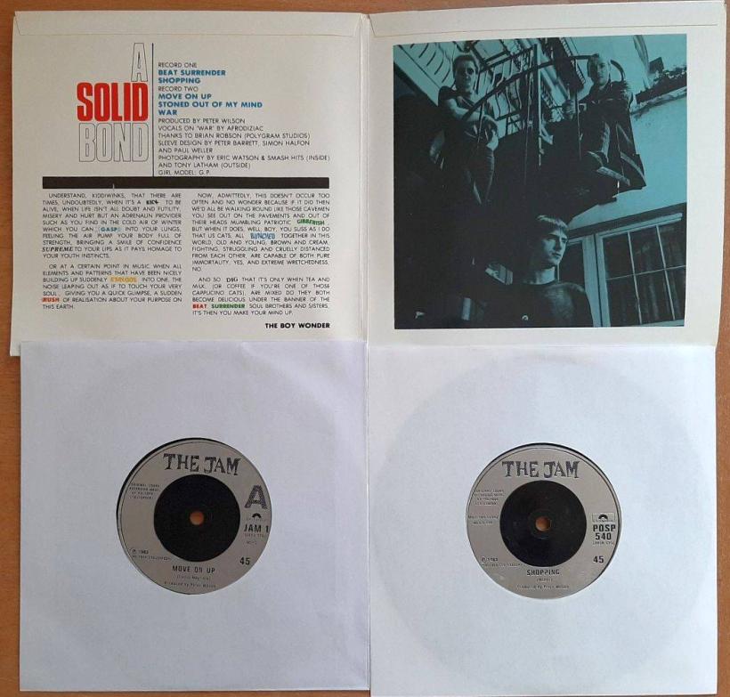 The Jam - Beat Surrender: 5 Tracks EP (2 x 7" Innencover UK)