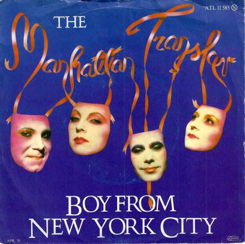 The Manhattan Transfer - Boy From New York City (7")