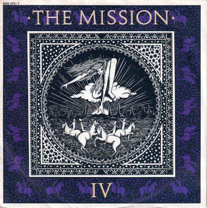The Mission - IV: Wasteland (7" Mercury Single Germany)