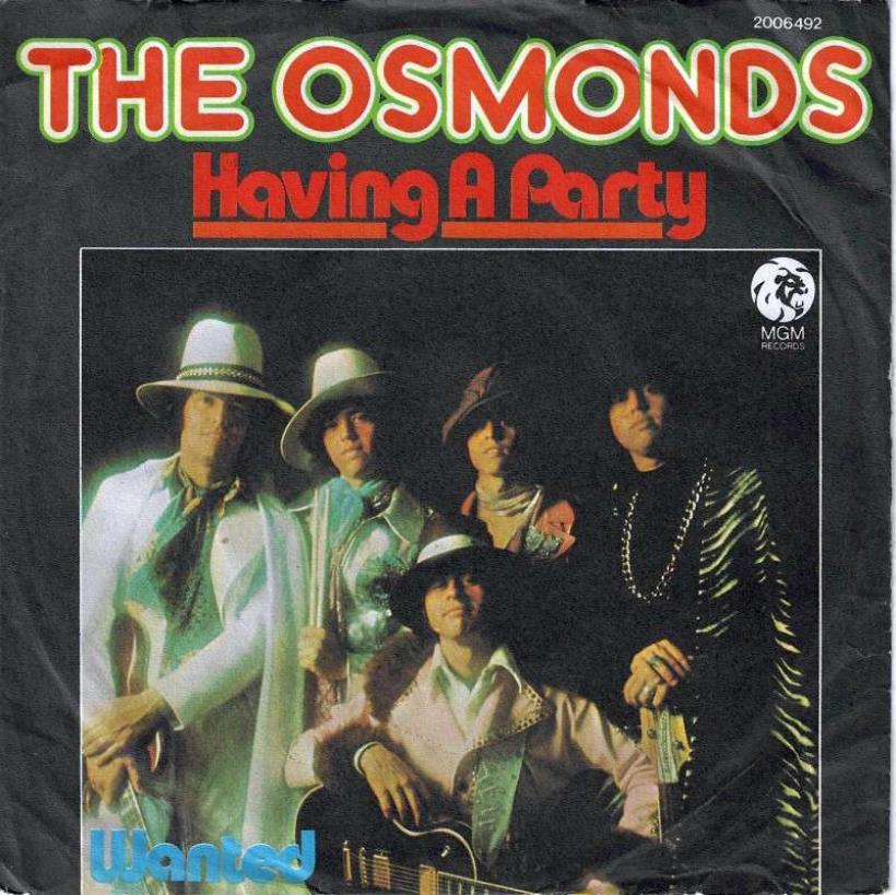 The Osmonds - Having A Party (7" Vinyl-Single Germany)