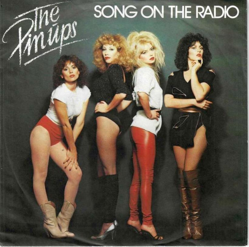 The Pinups - Song On The Radio (7" Vinyl-Single Germany)