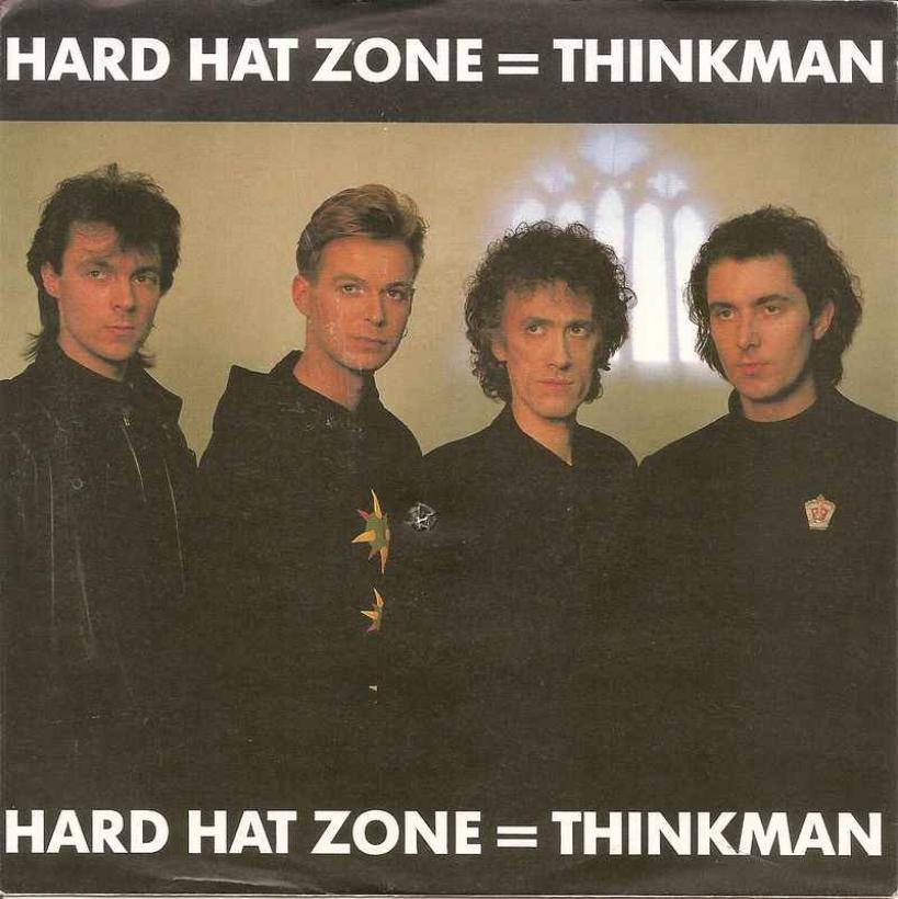 Thinkman - Hard Hat Zone (Ariola Vinyl-Single Germany)