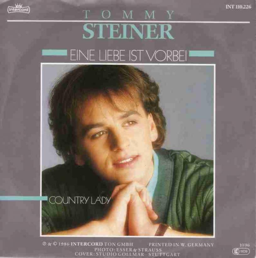 Tommy Steiner - Eine Liebe ist vorbei (Vinyl-Single)