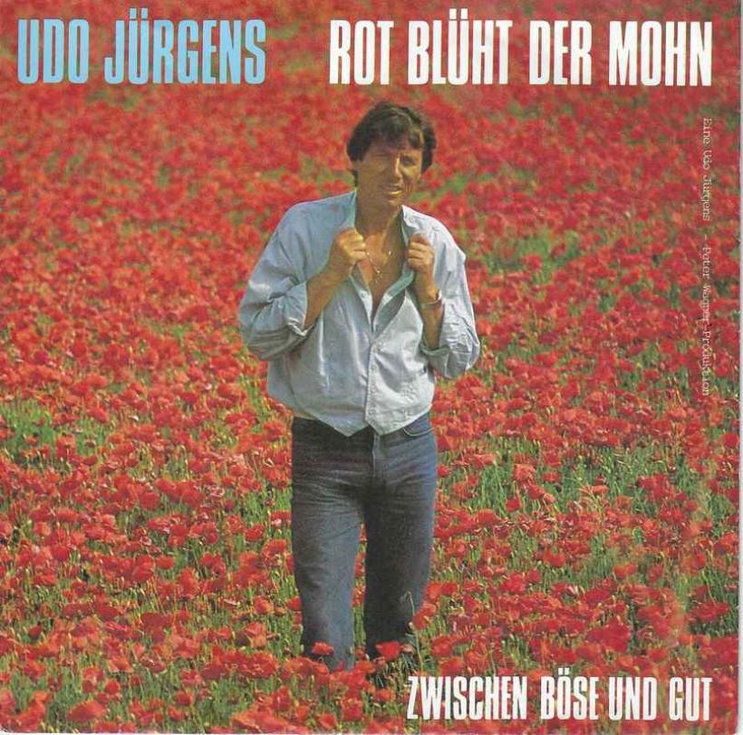 Udo Jürgens - Rot blüht der Mohn (7" Ariola Vinyl-Single)