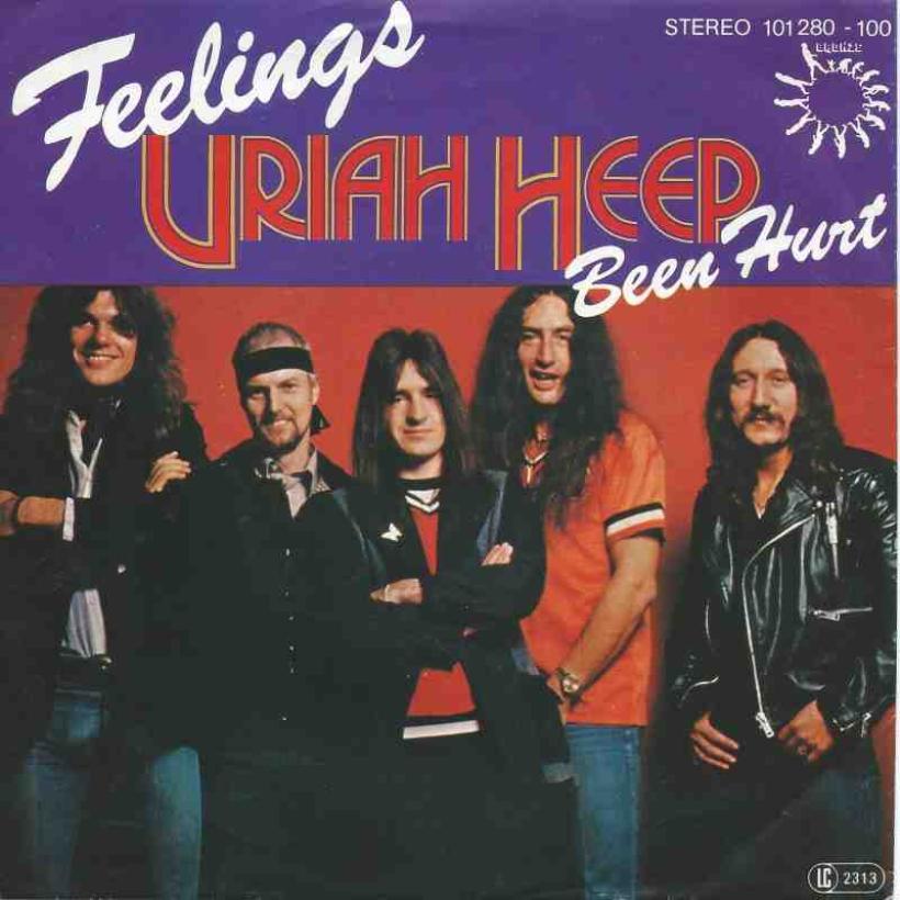 Uriah Heep - Feelings (7" Bronze Vinyl-Single Germany)