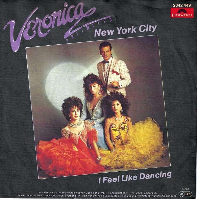 Veronica Unlimited - New York City (7" Vinyl-Single)