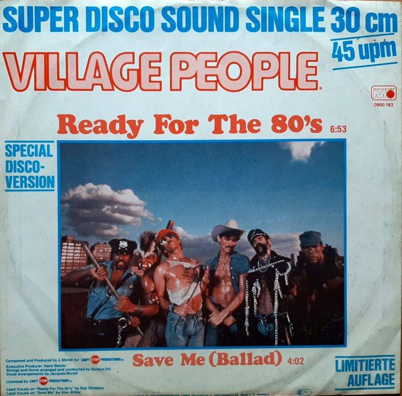 Village People - Ready For The 80's (12" Vinyl Maxi-Single)