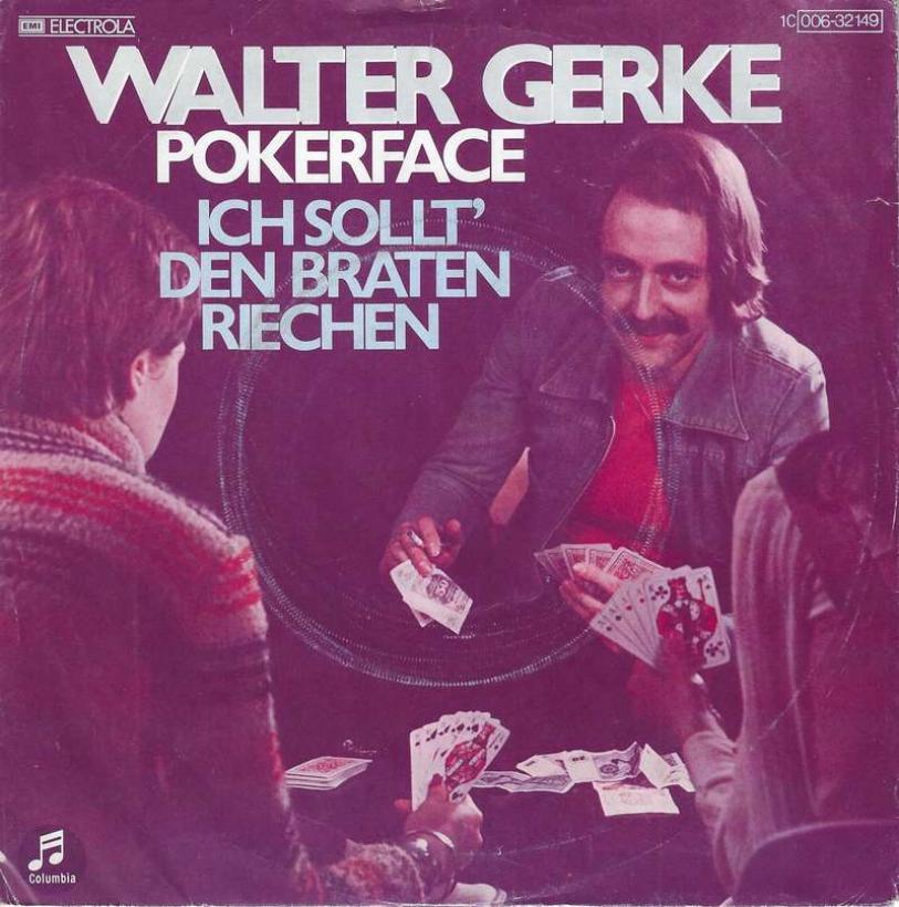 Walter Gerke - Pokerface (7" Vinyl-Single)