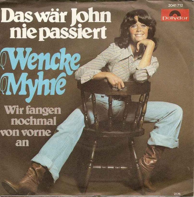 Wencke Myhre - Das wär John nie passiert (Single)