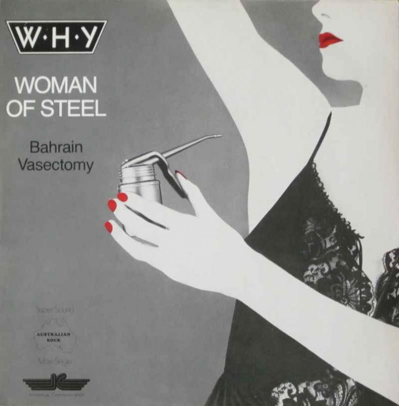 WHY - Woman Of Steel (Vinyl Maxi-Single Germany)