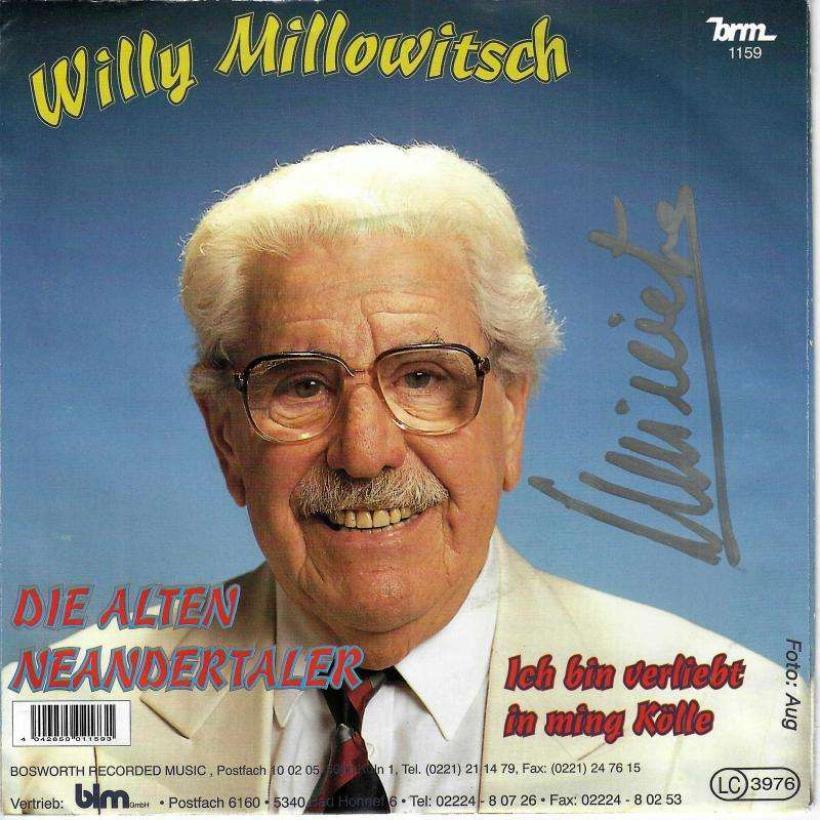 Willy Millowitsch - Die alten Neandertaler: Autogramm (7")