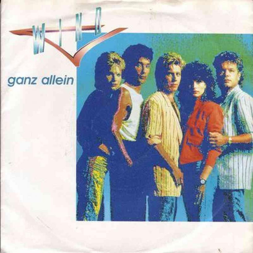 Wind - Ganz allein (Jupiter Vinyl-Single Germany)